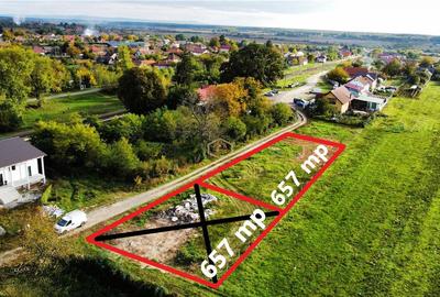 Teren Construcții intravilan de 657 mp, în Nord - 1