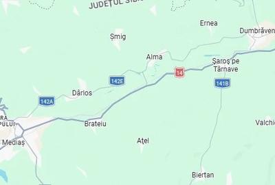 Teren de 2300 mp, în Central