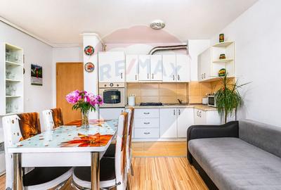 Apartament cu 2 camere decomandat, mobilat în Tractorul - 2