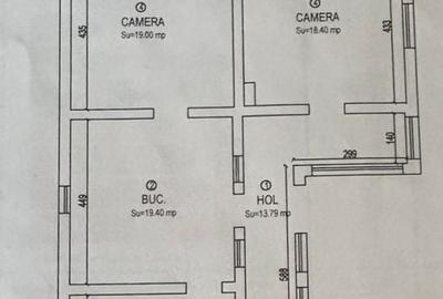 Casă cu 2 camere în Valea Vinului