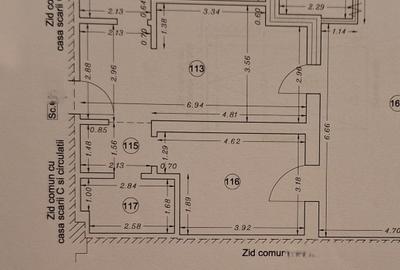 Apartament cu 2 camere decomandat, mobilat în Tomis Nord