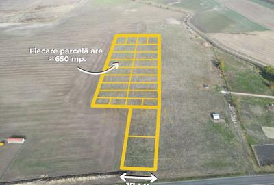 Teren Construcții intravilan de 624 mp, în Dudeștii Noi - 1