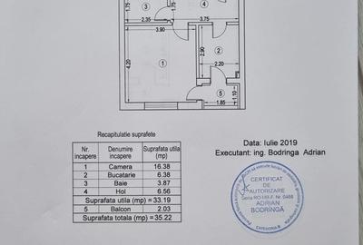 Garsonieră decomandată în Militari