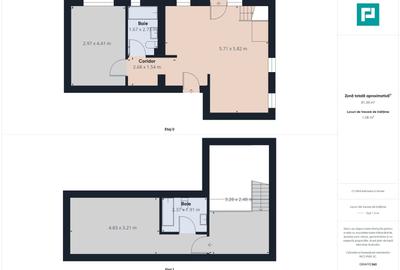 Apartament cu 3 camere semidecomandat în Giroc - 12