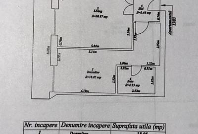 Apartament cu 2 camere decomandat, mobilat în Splaiul Unirii - 14