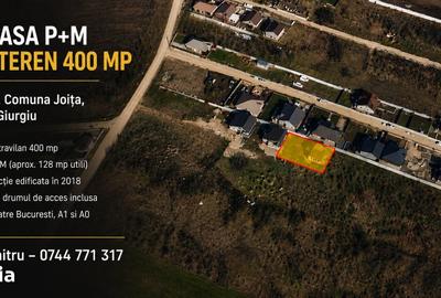 Teren de 400 mp, în Joița