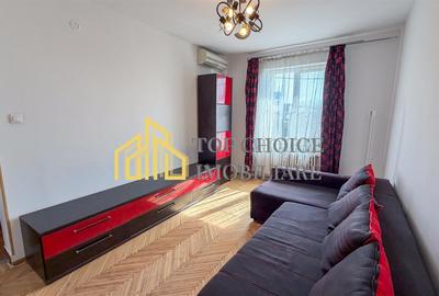 Apartament cu 2 camere semidecomandat, mobilat în Floreasca
