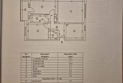 Apartament cu 3 camere decomandat în Crihala - 1