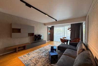 Apartament cu 2 camere semidecomandat, mobilat în Barbu Văcărescu