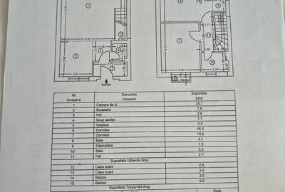 Casă cu 3 camere în Ștefăneștii de Jos - 13