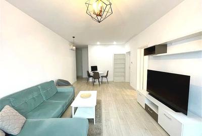 Apartament cu 2 camere semidecomandat, mobilat în Pipera