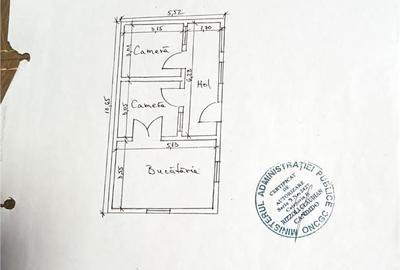 Casă cu 3 camere cu Teren 856 Mp în Central
