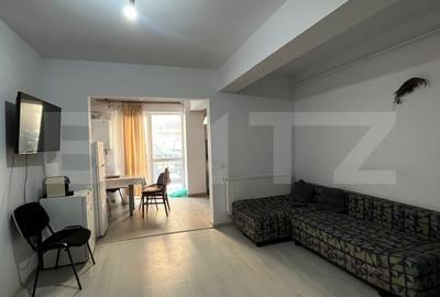 Apartament cu 3 camere semidecomandat, mobilat în Valea Lupului