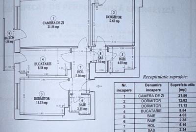 Apartament cu 3 camere decomandat în Dristor - 3