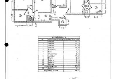 Spatiu comercial/rezidential*Centrala proprie*Parter*Acces stradal*Bloc 1981 - 16