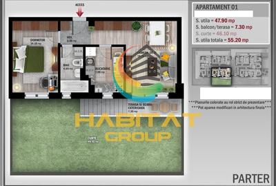 Pallady 2 camere 55 mp + curte proprie 46 mp bloc Boutique - 2