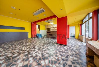 Spatiu comercial de inchiriat -  compartimentat - 125 mp – Manastur - 1