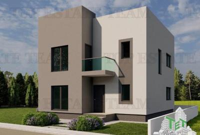 Vila individuala pe stil Mediteranean, cu 4 camere , 3 bai , - 12