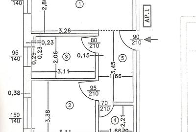 Apartament cu 2 camere decomandat în Apărătorii Patriei - 1