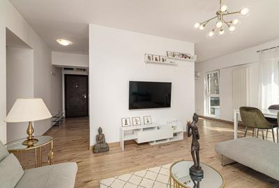 Apartament cu 3 camere semidecomandat, mobilat în Pipera - 2