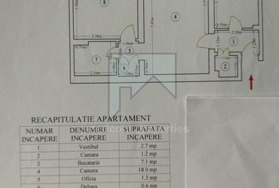 Vanzare apartament de 2 camere Pajura Vanzare apartament de 2 camere Pajura - 12