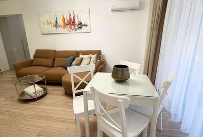 Apartament cu 3 camere decomandat, mobilat în Barbu Văcărescu