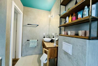 Penthouse cu 3 camere semidecomandat, mobilat în Grigorescu - 16