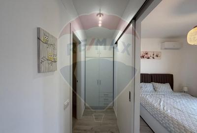 Apartament cu 2 camere semidecomandat, mobilat în Pipera - 9