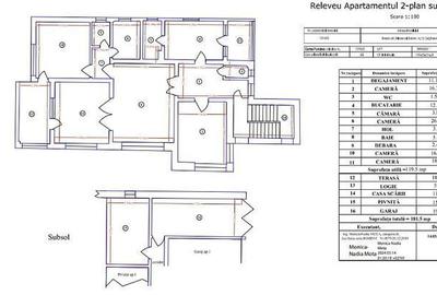 Vila cu 2 apartamente, pod mansardabil, teren, Mircea cel Batran. - 8