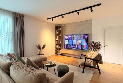 Apartament cu 3 camere semidecomandat, mobilat în Pipera - 1