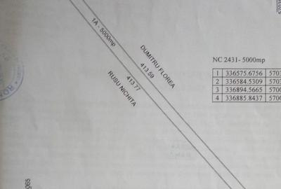 Teren Construcții intravilan de 10000 mp, în Săbăreni - 5