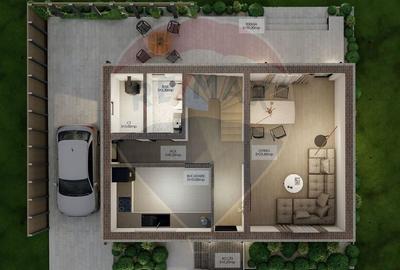 Casa constructie 2025 - Cartier rezidential nou, COMISION 0% - 4