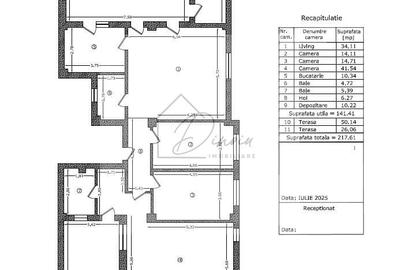 Apartament cu 4 camere decomandat, mobilat în Băneasa - 2