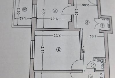 Apartament cu 3 camere decomandat în Mihai Bravu