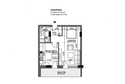 Proiect premium - zona Campus, predare la cheie, aprtament de vanzare. - 8