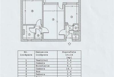 Apartament 2 camere Semidecomandat Emil Racovita - Straduintei - 6