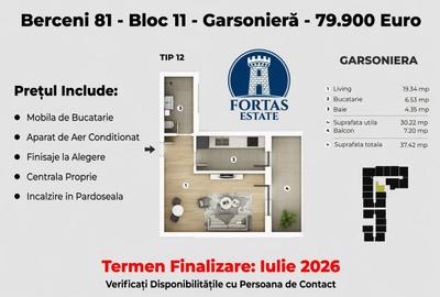 Garsonieră decomandată în Vest - 3