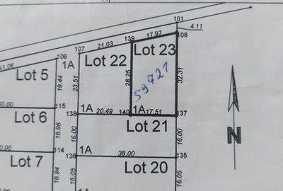 Teren de 530 mp, în Nojorid - 2