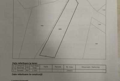 Teren de 1203 mp, în Sebeșel - 1