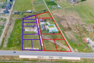Teren Construcții intravilan de 4000 mp, în Nord - 2
