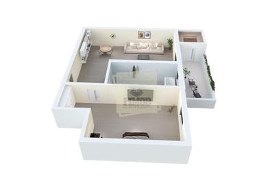 Apartament cu 2 camere semidecomandat în Țiglari - 8