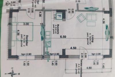 Apartament cu 3 camere decomandat în Tractorul - 11
