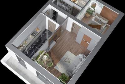 Apartament cu 2 camere circular în Frumoasa