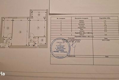 Apartament cu 2 camere semidecomandat în Ultracentral