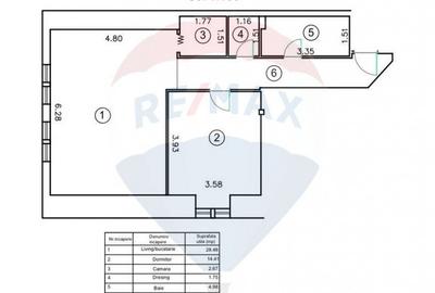 Apartament in zona Centrala, et.1, curte privata. - 7