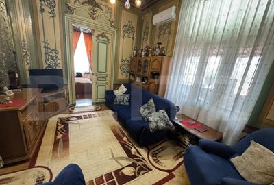 Apartament 3 camere, parter in casa istorica ultracen