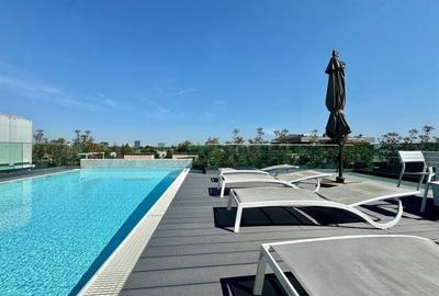 Parter cu terasa | piscina exterioara | receptie si paza | Aviatorilor - 1