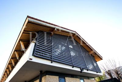 Vanzare casa. vila 7 camere | Arhitectura deosebita, Deschidere lac | Petricani - 1