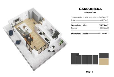 Apartament nedecomandat în Central - 1