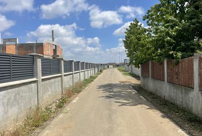 Domnesti, Str Teiului, teren 1500mp, 40ml deschidere, utilitati. - 4